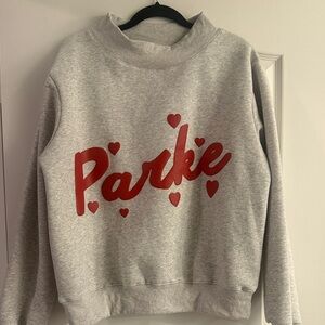 Parke Valentines Day Mock Neck